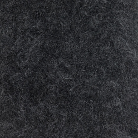 vintage Sybilla noche: black mohair skirt with silk lining - Picture 10 of 13